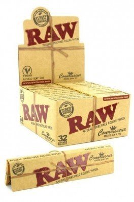 RAW Connoisseur Blättchen King Size + Tips