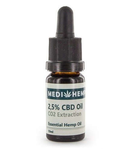 Medihemp CBD Oil Raw (2.5% CBD + CBDA)
