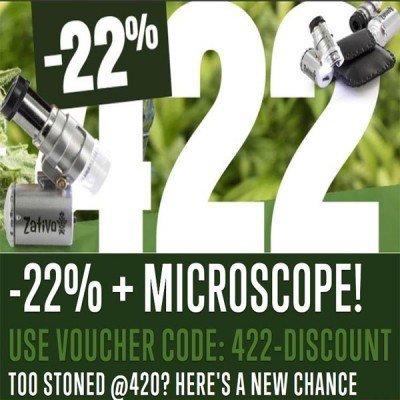 422 Aktion: 22% Rabatt + kostenloses 60x LED Mikroskop!